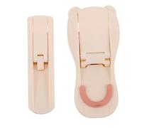 Gatuida Recourbe-cils Plastique Portable 2 Pièces Mini Grand Angle Avec Coussinets De Rechange Pour Femmes Utilisation Quotidienne Voyage