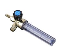 Gatuida Réducteur de Pression Alliage pour Argon Manomètre Transparent Débitmètre pour Usage Professionnel et Systèmes Brassicoles