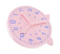 Gatuida Regarder Les Aides à l'enseignement Horloge De L'école à La Maison Horloge d'apprentissage des Étudiants Horloge D'enseignement De L'heure Horloge pour Les Étudiants Plastique Rose