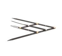 Gatuida Règle de Mesure des Sourcils et Rapport Doré en Acier Inoxydable Tracé Précis et Facile Positionnement à Trois Points, Taille Ajustable