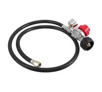 Gatuida Régulateur de Pression Psi Ajustable Manomètre Interface Standard pour Systèmes de Chauffage Grills BBQ Brûleurs