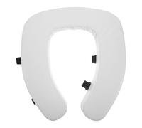 Gatuida Rehausseur de siège de toilette - Coussin de salle de bain épais et imperméable pour personnes âgées et handicapées - Rehausse le siège de toilette de 4,3 cm (1,7 pouce) pour une