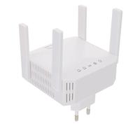 Gatuida Répéteur WiFi 300 Mbps à 4 Antennes pour Maison, Extenseur De Signal sans Fil 2,4 Ghz, Compatible Routeur, Blanc EU, Alimentation Ac220-240v, Amplificateur Signal WiFi Stable Et Sécurisé