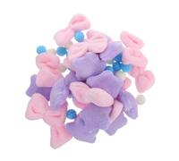 Gatuida Rideaux pour Porte Peluche avec Nœuds Et Étoiles Décoration Murale Kawaii pour Chambre Garçon Fille Guirlande De Ficelle Suspendue