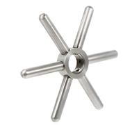 Gatuida Rinçeur de Tasses Acier Inoxydable Professionnel Tête Snowflake pour Bar Café Thé Lait Pratique