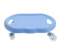 Gatuida Roue D’entraînement Abdominale Pliable avec Double Roulement, 31 | Tapis Épais Haute Élasticité Inclus, Confort Renforcé aux Genoux, Usage Tapis de Yoga, Bleu