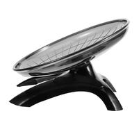 Gatuida Roue De Hamster Silencieuse Roue d'exercice Plastique Noir Moyenne Taille Jouet pour Hamsters, Écureuils Et Hérissons Accessoires pour Petits Animaux De Compagnie