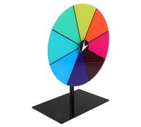 Gatuida Roue de Prix Rotative Emplacements Colorée Effaçable à Sec pour Fêtes et Événements pour Concours et Animations Plein Air