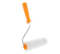 Gatuida Rouleau à Picots 9 Pouces pour Enduit de Chape Outil de Ragréage Béton et Peinture pour Sol Rouleau à Peinture à Pointes pour Élimination des Bulles Usage Industriel pour