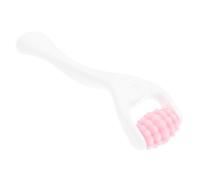 Gatuida Rouleau De Massage Facial Yeux En Silicone Petit Pratique Rose Pour Visage Féminin Soin Beauté Détente