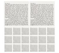 Gatuida Rouleaux de Mezouza Casher 40 Pcs - Parchemin de Bénédiction Juive pour Porte, Décoration de Mezouzah Solide, Parchemin pour Plaque de Mezouza, Présent Symbolique pour