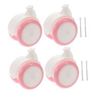 Gatuida Roulettes De Rechange Pour Tout-petits Garçon, 4 Pièces, Roues Universelles En Plastique Et Caoutchouc, Kit De Remplacement Pour Trotteur Bébé, Accessoires Compatibles Pour Usage Quotidien