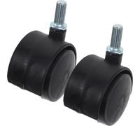 Gatuida Roulettes Pivotantes Universelles 360° Pour Meubles Etendoir À Linge 7X5X3.5Cm 2 Pièces Plastique Et Fer Faciles À Installer Pour Mobilier Et Rangement
