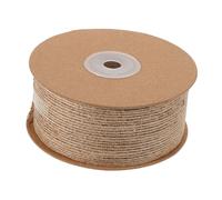 Gatuida Ruban de Jute Naturel 38 Mm X 9,14 M, Ficelle de Chanvre Rustique pour Loisirs Créatifs, Décoration Mariage et Emballage Présent, Bande Artisanale Polyvalente en Jute Écologique