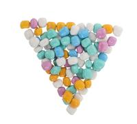 Gatuida Sable Sensoriel Imitation Porcelaine Coloré Garçon Et Filles 100 g 5 Couleurs Granulés Jeu Créatif Maisonnette Bricolage Sensoriel Set pour Activités Ludiques