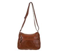 Gatuida Sac bandoulière pour femme - Sac à main multi-poches ajustable et tendance - Sac bandoulière souple vintage pour le shopping d'été