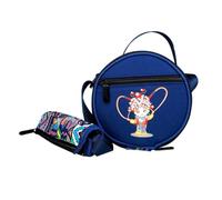 Gatuida Sac Bandoulière pour Tambour à Langue Acier Étui Épais Oxford Imperméable Design Traditionnel Chinois pour Instruments de Percussion avec Poches pour Baguettes Portable et