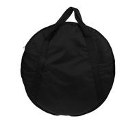 Gatuida Sacoche de Rangement Ronde pour Cymbales avec Poche Extérieure Matériau Doux et Métallique Sac Multifonction pour Accessoires Dinstruments de Musique