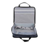Gatuida Sacoche Portable en Tissu Oxford avec Poignée et Cadenas à Combinaison, Paquet à Documents pour Bureau et Voyage, Compartiment Dédié Ordinateur, Résistant Déchirure
