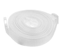 Gatuida Sangle de Connexion pour Matelas Double XL Ajustable Ceinture de Fixation Résistante pour Maintenir Deux Lits Jumeaux Accessoires Pratiques pour Lit Jumeau et Rangement Blanc