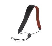 Gatuida Sangle de Cou pour Saxophone Réglable Harnais Rembourré Doux pour Sax Alto Ténor Accessoires Musique Noir Marron