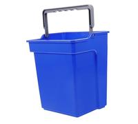 Gatuida Seau de Nettoyage Carré 4 L Plastique Robuste avec Poignée Transport Facile Usage Domestique Bureau École Polyvalent