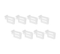 Gatuida Séparateur Extensible de Réfrigérateur 8 Cloisons Ajustables Organisateur de Tiroir Rangement Pratique pour Épices et Aliments Compatible Congélateur Facile à Installer