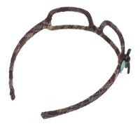 Gatuida Serrage-tête pour Accessoire Polyvalent et Élanguant Monture Lunettes Papillon en Tissu et Plastique Style Charmant et Confortable pour Fête Nouvel An et Cabine Photo