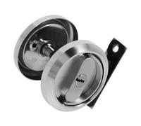 Gatuida Serrure Invisible Acier Inoxydable Verrou de Porte Encastré pour Chambre Cuisine Salle de Bain Protection Renforcée et Design Discret