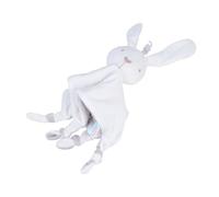 Gatuida Serviette Apaisante Bébé Lapin Doux Et Peluche, Tactile Confortable, Matériau Sûr Et Solide, Adaptée -né Et Nourrisson, Jouet Réconfort Pour Endormissement,