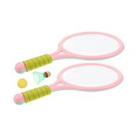 Gatuida Set de de Badminton Garçon Fille Ergonomiques pour Jeux Extérieur et Activités Support Développement Physique et Esprit Équipe Portable et Adapté Aux Tout Petits