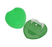 Gatuida Set de Écrans Urinoir Anti-éclaboussures Parfum Citron Désodorisant Urinoir Homme avec Tapis Filtrant Réduit les Odeurs et Facilite le Nettoyage Adapté pour Toilettes Publiques et