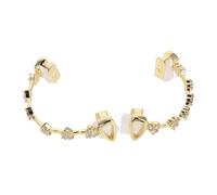 Gatuida Set de Grills Dentaires Dorés avec Accessoire Hip Hop pour Costume Rapper et Cosplay Chic