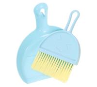 Gatuida Set de Nettoyage de Cage pour Hamsters et Cochons Ensemble de Balai Miniature avec Brosse et Pelle Outils pour Litière et Coins Difficiles à Atteindre