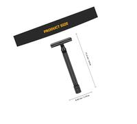 Gatuida Set de Rasage Manuel Style Ancien Rasoir de sans Lames Tondeuse Barbe Homme et Portable Kit Professionnel Antirouille pour Rasage Confortable