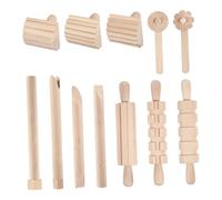 Gatuida Set Outils de Façonnage pour Pâte à Modeler pour Argile Plasticine et Pâte Polymère Outils Sûrs pour Garçon Fille Accessoires de Sculpture DIY