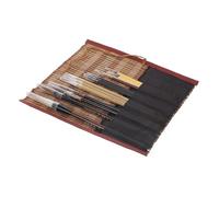 Gatuida Set Pinceaux Calligraphie Chinoise Traditionnels Absorption Encre Multi-usage pour Écriture Peinture Dessin Ensemble pour Débutants et Artistes