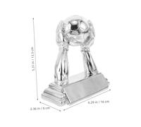 Gatuida Soccer Trophy Goalkeeper Award Resin League Cup for Football Fans Celebration and Recognition Desktop Decor for Player Achievement and Team Spirit