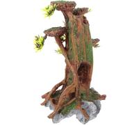 Gatuida Souche Décorative pour Aquarium en Résine Marron, Aspect Réaliste | Décor de Paysage Sous-marin, Tronc D’arbre Ornemental, Entretien Facile, pour Aquarium et Bac