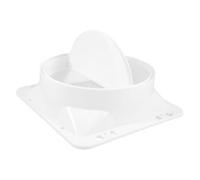 Gatuida Soupape de Base pour Hotte Aspirante Clapet Anti-retour pour Hotte de Cuisine Sortie Évacuation des Fumées de Aspirante