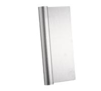 Gatuida Spatule Inox pour Pâte et Gâteau Coupe Pâte Multifonction Raclette de Cuisine Résistante pour Pétrissage Découpe et Raclage Facile