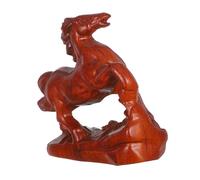 Gatuida Statue de Cheval Feng Shui Sculpture Vintage pour Décoration de Maison et Bureau Figure Chinois pour an