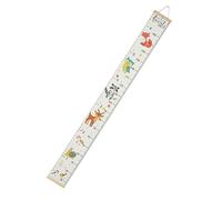 Gatuida Sticker Toise Murale Hauteur Motif Animaux Cartoon Décor Chambre Garçon Fille Facile à Poser et Décoller