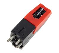Gatuida Stylet de Platine Rouge en Abs pour Phonographe Aiguille de Remplacement Facile à Installer, Accessoire pour Tourne-disque Vinyle Offrant un Réalisme