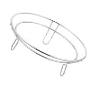 Gatuida Support de Casserole en Acier Inoxydable Grille de Refroidissement Multifonction Dessous de Plat Antidérapant Protection Thermique Cuisine Compatible Divers Ustensiles Cuisine