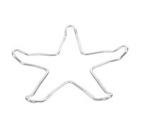 Gatuida Support de Cuisinière à Acier Inoxydable Étoile Aux Températures pour Petits Pots Casseroles Facile à Support Antirouille