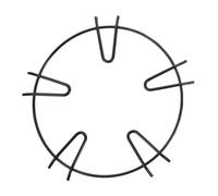 Gatuida Support De Cuisinière à Gaz Remplacement Des Grilles De Cuisinière à Gaz Dessous De Plat De à Réducteur à Anneau De Antidérapant Grille De Poêle Le Fer Black