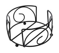 Gatuida Support De Dessous De Verre en Métal Fer Rond, Rangement Simple Et Pratique, Petite Taille, Design Minimaliste, pour Maison Bureau Restaurant, Accessoire La Cuisine