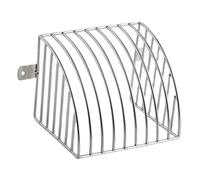 Gatuida Support De Filtre Antiblocage En Acier Inoxydable Protège-gouttière Crépine De Toit Pour Balcon Et Gouttière Fixation Par Vis Dimensions 15,5 x 12 x 12 Cm Installation Facile