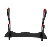 Gatuida Support de Flûte Bois à Deux Niveaux Présentoir et Pratique pour Rangement et Collection Instruments Support de Bureau Élégant et Facile à Utiliser